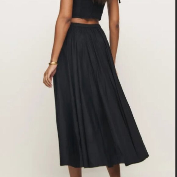 Reformation by Kacey Musgraves 2 piece Magnolia Tank and Midi Skirt - Picture 9 of 9